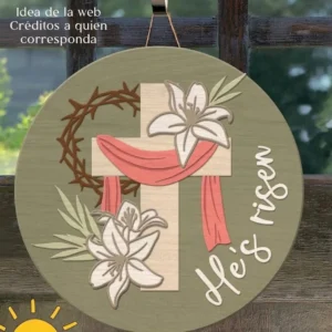 Rótulo He’s Risen