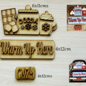 Mini set hot cocoa