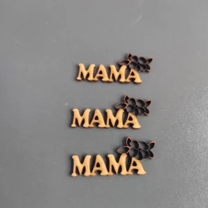 Mamá con flores