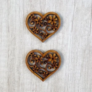 corazones con flores #2