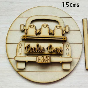 Rótulo “cookie crew”