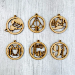 Set esferas para árbol de Harry potter