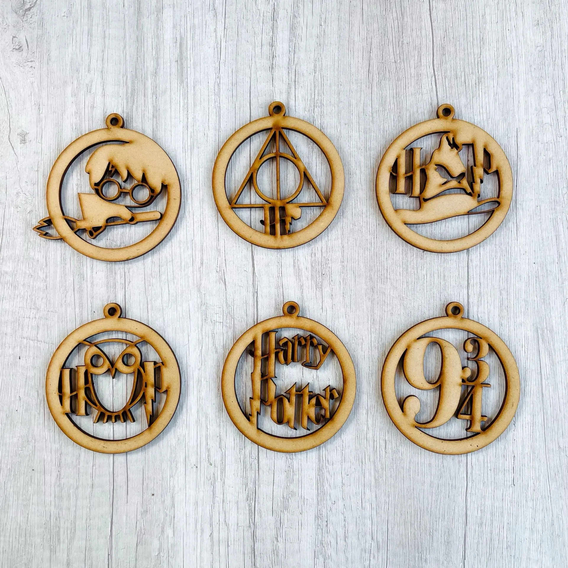 Set esferas para árbol de Harry potter