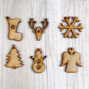 Set de adornos navideños