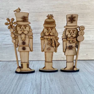 Set de cascanueces navidad