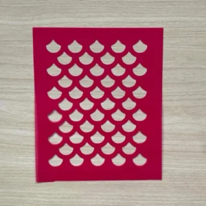 stencil escamas