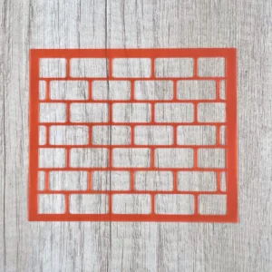 stencil ladrillos grandes