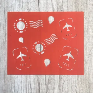stencil viaje