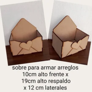 sobre para armar arreglos