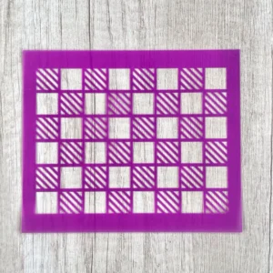 Stencil cuadros/rayado