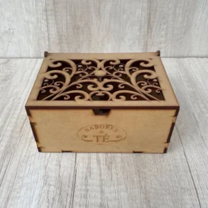 caja de té grande
