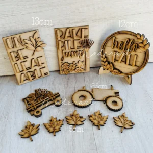 Set de otoño para tray o repisas