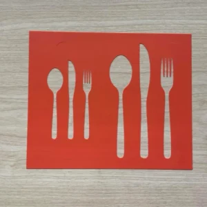 stencil utensilios