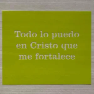stencil “Cristo”