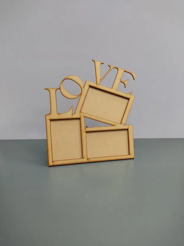 Porta fotos love
