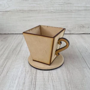 Taza con plato