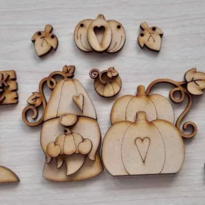 Mini set Gnomo calabazas