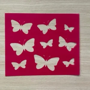 stencil mariposas