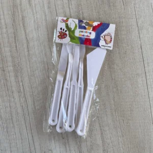 Set espatulas plastica para texturas