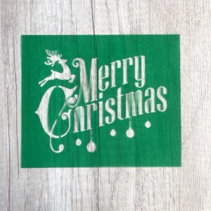 stencil merry Christmas
