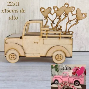 Camioncito con globos