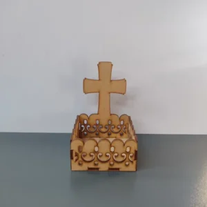caja con cruz