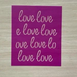 stencil love
