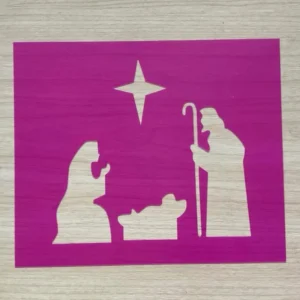 stencil nacimiento