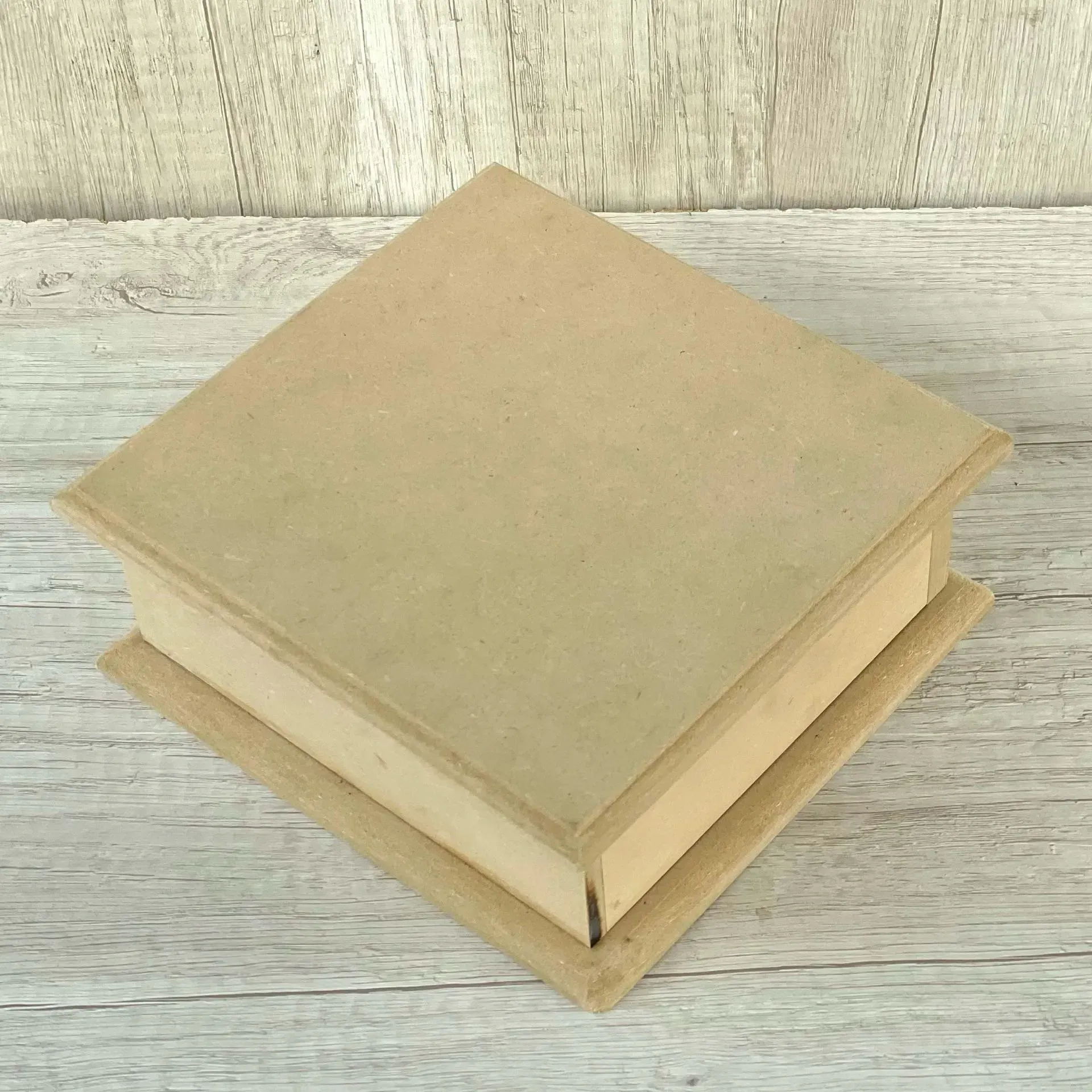 caja de té de 4 tapa lisa - Imagen 4
