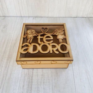 Caja “te adoro”