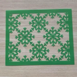 stencil patrón copos de nieve