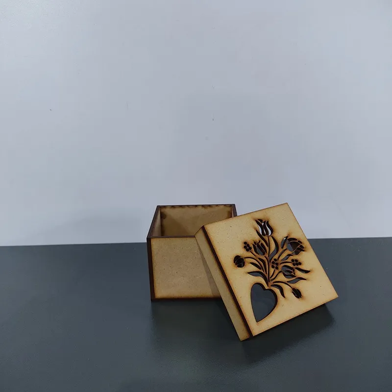caja regalo flor #3
