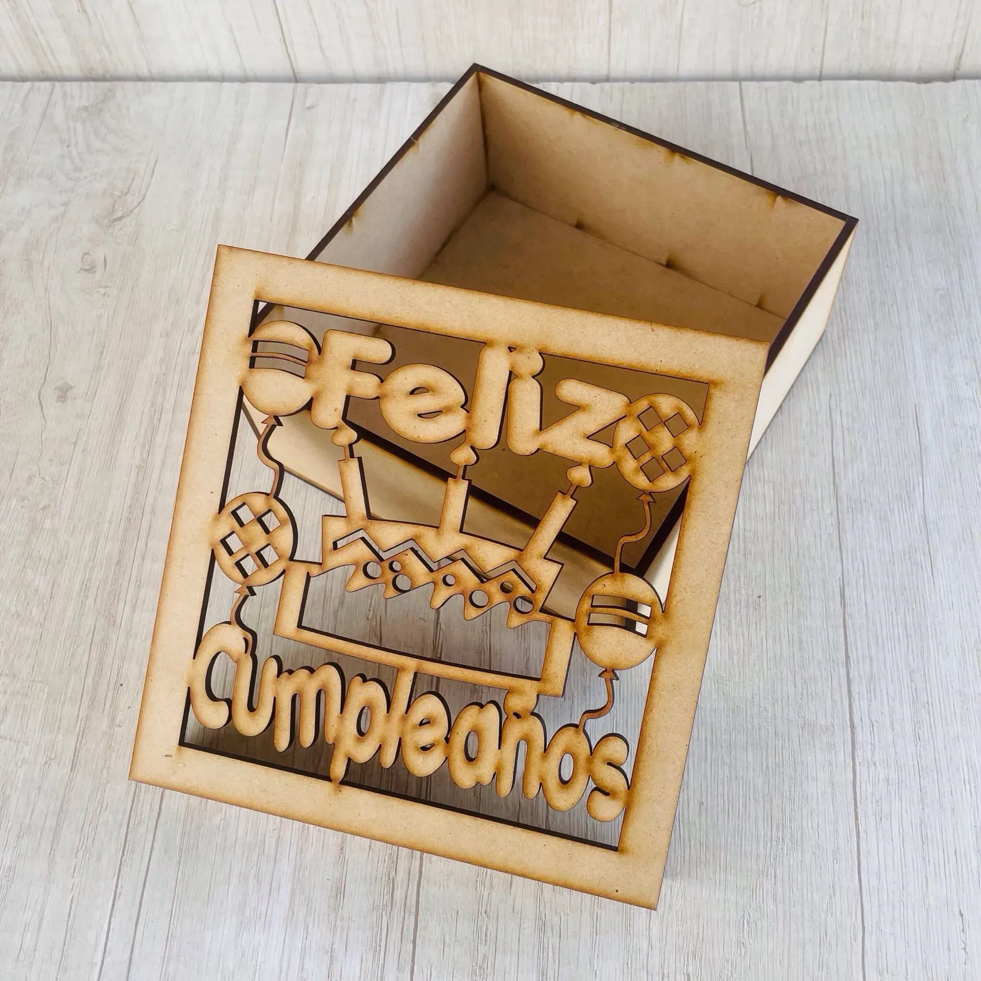 caja feliz cumpleaños - Imagen 2