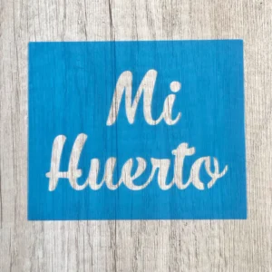 stencil Mi huerto
