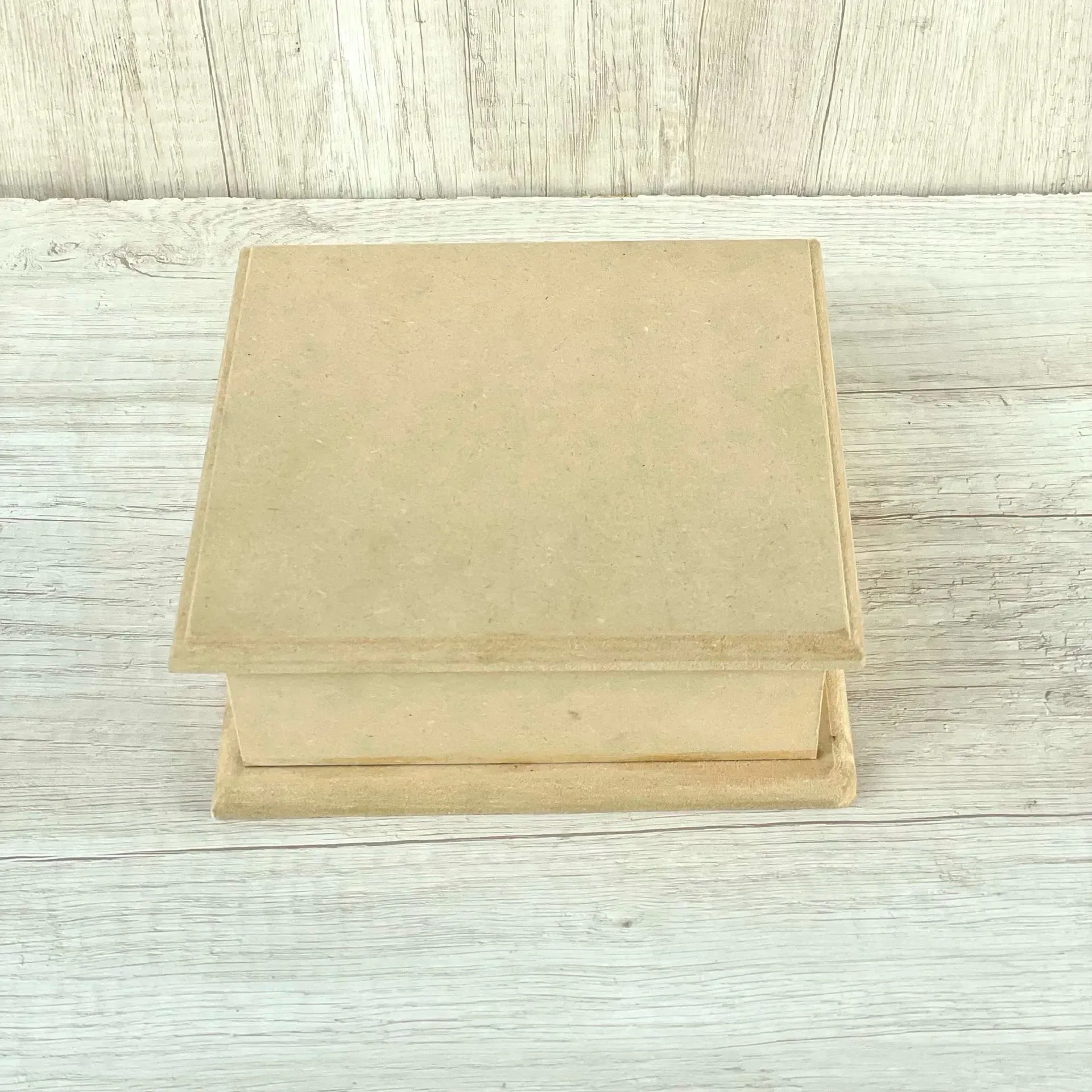 caja de té de 4 tapa lisa - Imagen 5