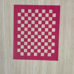 stencil cuadriculado