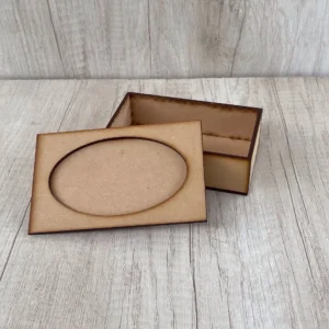 caja con ovalo