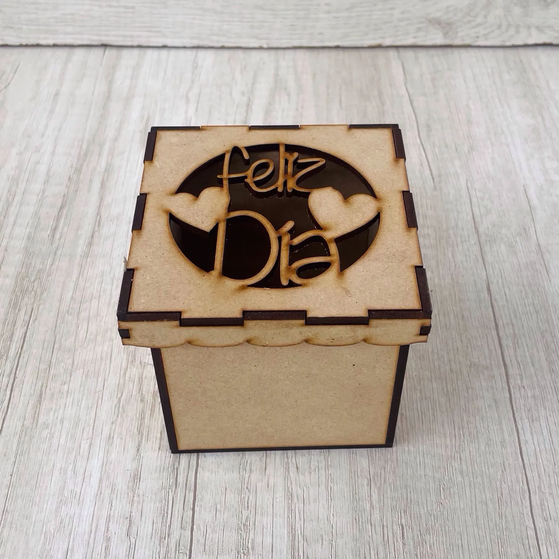 caja regalo feliz día - Imagen 2