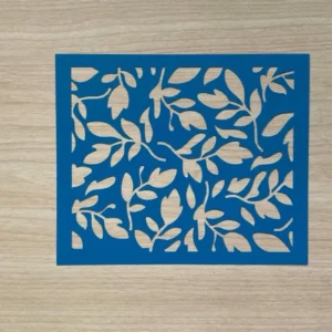 stencil hojas
