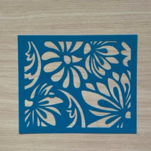 stencil flores