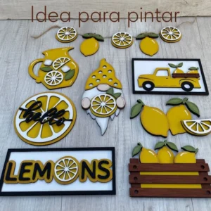 Set gnomo limones